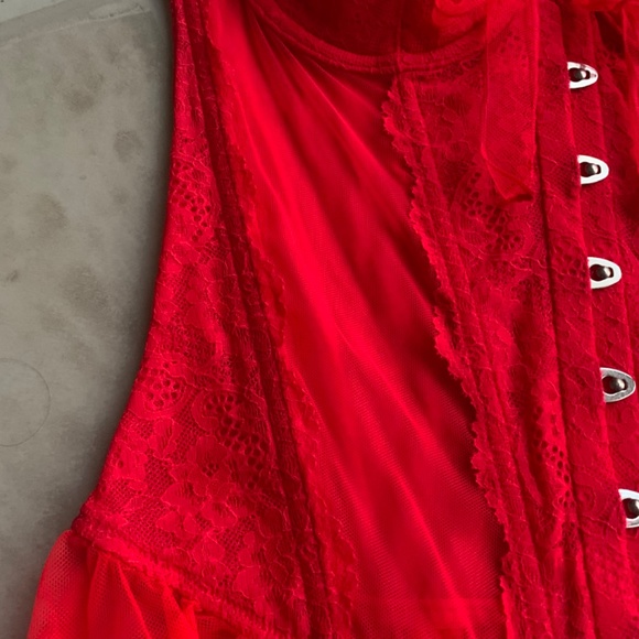 NWT Victoria Secret Never Worn Sexy Corset with Garters, B34 - Picture 8 of 10